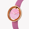 Pierre Cardin Women's Pink Leather Watch, Rose Gold Case | CMA.0004-1