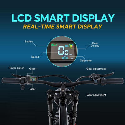 DRIFT.SLIDE 1500W Peak Power Electric Bike for Adults, 28 MPH 60 Miles Electric Moped Style Bike, 48V 20.8 Ah UL 2849 Removable Battery, 7 Speed 20" All Terrain Fat Tire Ebike (J1 Pro) Bicycle Light