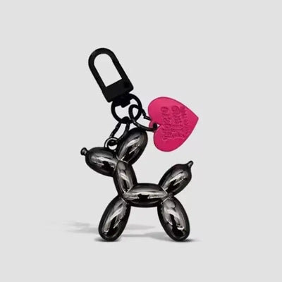 Balloon dog keychain for bags and phones