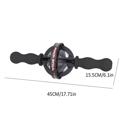 Handheld gyroscope wrist and forearm exerciser for strength training