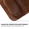 Cowhide palm guard gym grips with wrist wraps for weightlifting
