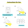Mini puzzle cutting tool for DIY crafts, scrapbooking, and art projects