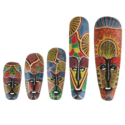 Traditional African mask for bar wall décor