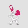 Ins style balloon dog keychain pendant