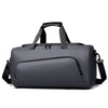 Large sports travel duffel bag with shoe storage and multiple compartments