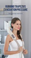 Foreverlily Wireless Neck And Back Massager Cervical Relaxing Shawl Kneading Massage for Trapezius Pain Relief