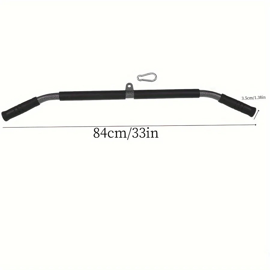 Fitness equipment with lower handle, straight pull rod, long pull rod, high pull rod, weight-bearing trainer handle accessories