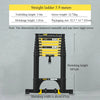 New Herringbone Telescopic Ladder Aluminum Alloy Thickened Engineering Folding  Multifunctional Portable Lifting Floor Ladder