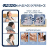 Foreverlily Wireless Neck And Back Massager Cervical Relaxing Shawl Kneading Massage for Trapezius Pain Relief