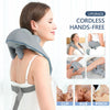 Foreverlily Wireless Neck And Back Massager Cervical Relaxing Shawl Kneading Massage for Trapezius Pain Relief