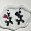 Cute balloon dog phone charm accessory