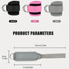 Adjustable fitness ankle straps for gym workouts