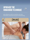 Foreverlily Wireless Neck And Back Massager Cervical Relaxing Shawl Kneading Massage for Trapezius Pain Relief