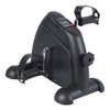 Mini Exercise Bike Static Bike Under Desk Pedal Exerciser Adjustable Magnetic Resistance Arm Leg Trainer LCD Display Home Gym