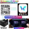 Google Cardboard VR Headset 3D Stereo Virtual Reality Glasses for IOS & Android Phones with Game Joystick Support