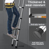2.6m Telescopic Ladder Stainless Steel Convenient Extendable Folding Ladder,Easy To Carry, Suitable For Pulling Walls, Changing