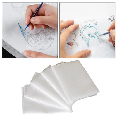 Small Sheets White Carbon Transfer Paper 20x20 Inch Tracing Paper Carbon Graphite