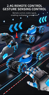 Remote control toy car, dual controller, handle remote control and bracelet remote control, supporting gesture operation.