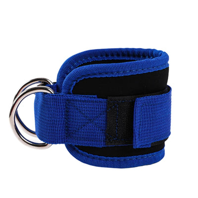 Adjustable fitness ankle straps for gym workouts