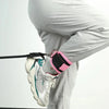 Ankle straps with adjustable D-ring cuffs for fitness workouts