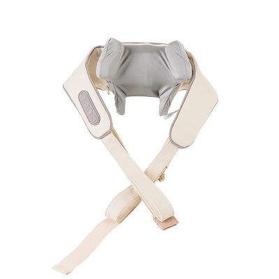 Foreverlily Wireless Neck And Back Massager Cervical Relaxing Shawl Kneading Massage for Trapezius Pain Relief