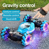 Remote control toy car, dual controller, handle remote control and bracelet remote control, supporting gesture operation.