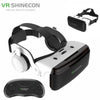 Google Cardboard VR Headset 3D Stereo Virtual Reality Glasses for IOS & Android Phones with Game Joystick Support