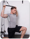 Fitness equipment with lower handle, straight pull rod, long pull rod, high pull rod, weight-bearing trainer handle accessories