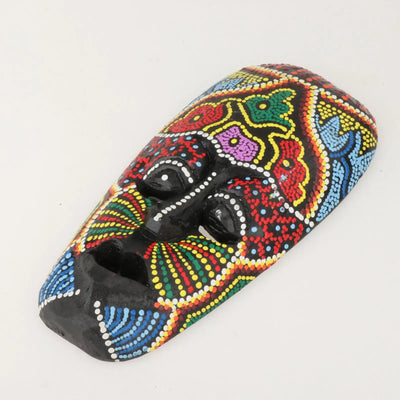 Decorative African mask craft for garden wall